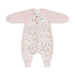 lovetodream婴儿长袖分腿睡袋儿童秋冬防踢被宝宝幼大童双向拉链