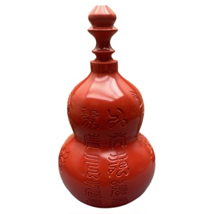 保真朱砂红砂l葫芦摆件道家八卦十字箴言五岳真形图紫微讳雨渐尔