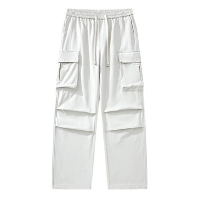 【口袋设计】纯棉工装裤子男夏季