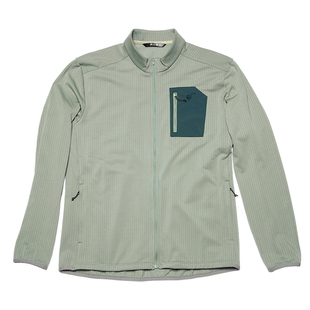 隐者山之道丨三夫户外徒步登山休闲青雀立领抓绒衣休闲防风耐磨