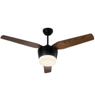 设计师的灯北欧式吊扇灯风扇吊灯现代简约时尚餐厅遥控原木叶风扇