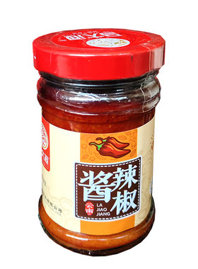 云南辣椒酱马大泡240g瓶装微微辣