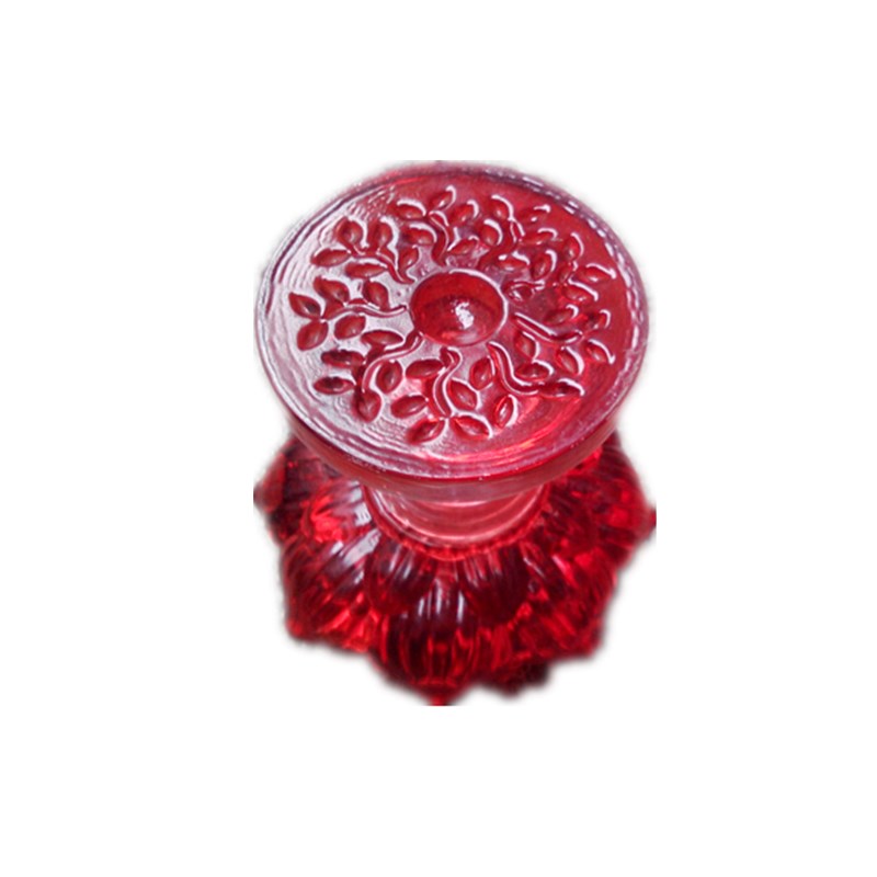 【老库存】九十年代 大隐于市 实心玻璃`琉璃莲花 喜欢带走