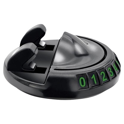 车载手机支架停车号码牌汽车导航专用可旋转车内仪表台支撑车摆件