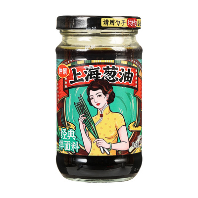 正宗仲景老上海葱油酱拌面专用酱