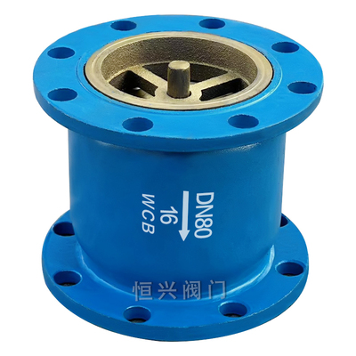 法兰消声止回阀单向逆止阀