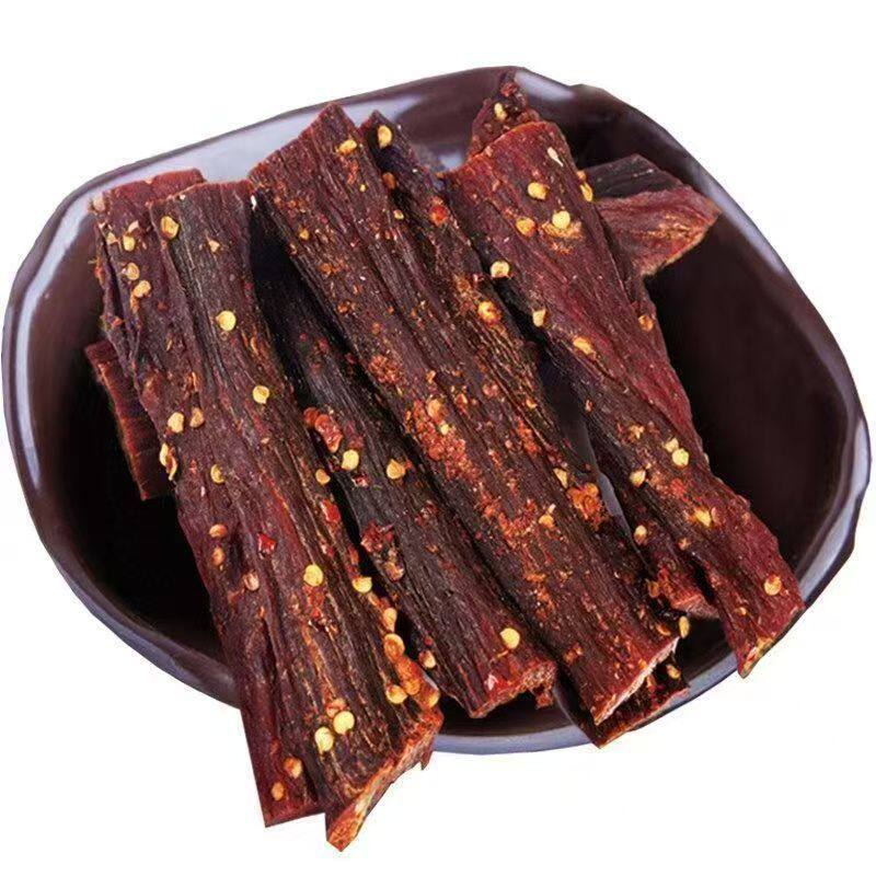 正宗风干牛肉干风味高蛋白风干手撕鸡胸肉干条解馋休闲追剧小零食