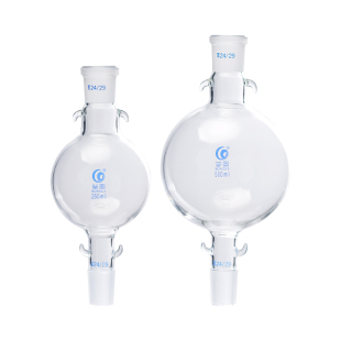 垒固溶剂储液球 层析用溶剂储存瓶配层析柱 100/250/500ml19/24#