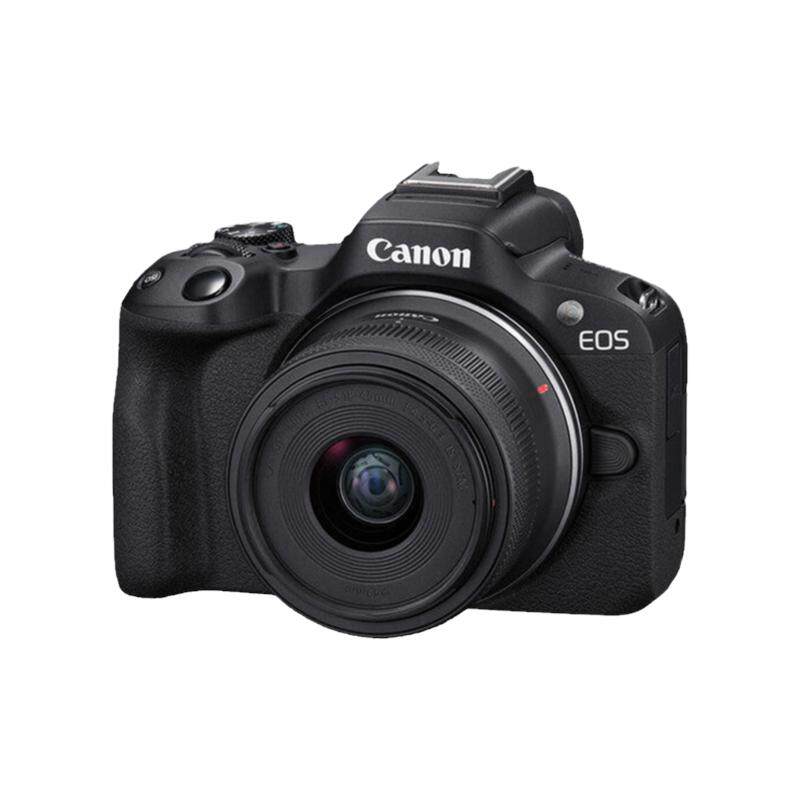 Canon佳能 R50 RF-S18-45套机入门4K数码高清旅游微单相机 海外版