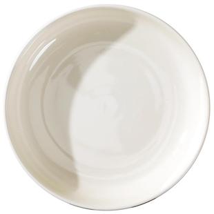 9.8元1只8英寸陶瓷深汤盘加深加厚盘子菜盘出口浮雕盘汤盘可微波