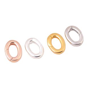 925纯银珍珠扣头配件diy项链扣手链接头扣连接器卡扣饰品扣子配件