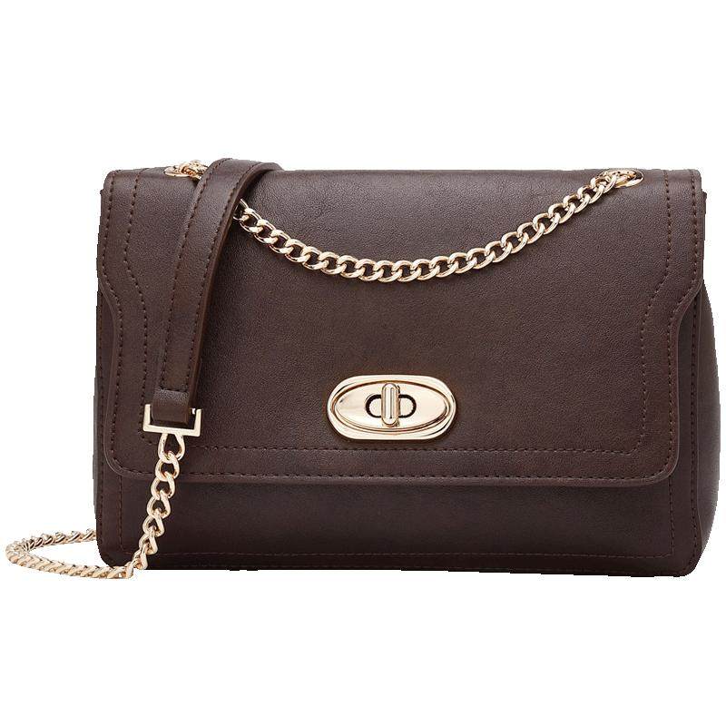 稻草人链条小方包新款包包女时尚质感美拉德斜挎包秋冬百搭女包