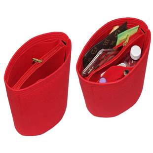 定制LV经典中古老花水桶包 内胆包 收纳包整理包包中包袋中袋包撑