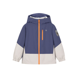 水孩儿儿童外套秋冬装新品2025大童男童宝宝女童加绒工装防风衣