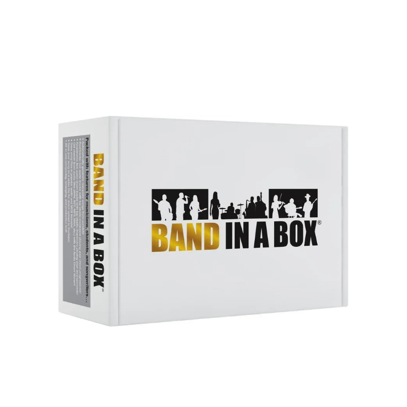 Band in a Box 2025无损固态芯片移动硬盘AI自动编曲盒装中文正版