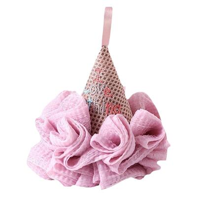 冰激凌沐浴花球冰淇淋日式按摩