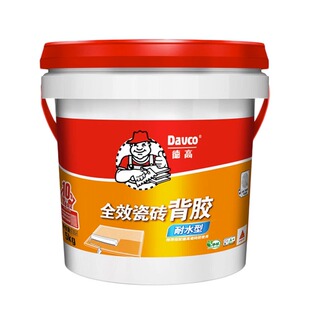 德高全效瓷砖背胶单组份双组份净味耐水型卓越拉毛背胶防空鼓掉砖