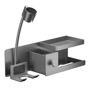 免手持懒人吹风机支架壁挂免打孔电吹风置物架卫生间浴室风筒收纳