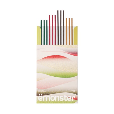 emonster线香檀香薰室内持久家用扩香熏香精油香氛高级试香装12根