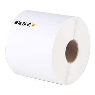 物流标签纸大小卷 安能快递顺丰中通韵达快运E邮宝热敏打印纸子单