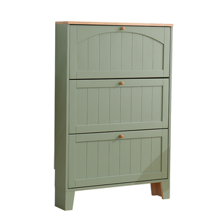 翻斗式鞋柜实木家用超薄17CM客厅简约现代小户型玄关入户门口鞋柜