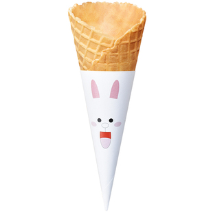 商用24度加厚冰淇淋脆筒蛋筒华夫脆皮甜筒冰激凌脆皮筒蛋托600个