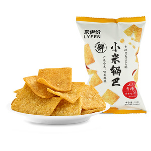 来伊份小米锅巴香辣味膨化酥脆