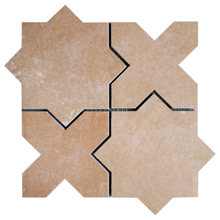 星形八角异形马赛克全瓷手工瓷砖民宿奶茶咖啡厅书店卫生间墙地砖