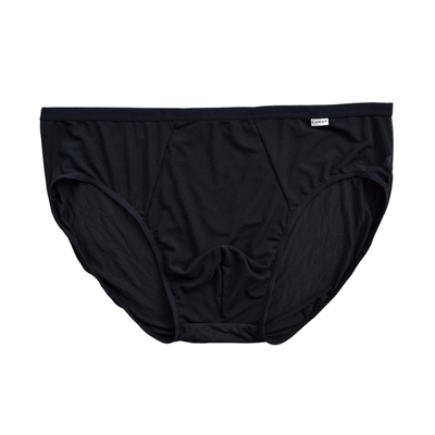 超薄透明冰丝三角内裤加肥加大码