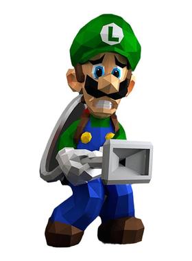 70厘米高路易基洋馆3纸模型