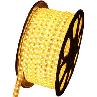 欧普照明LED单双排灯带条家用三色白柔性装饰客厅吊顶220v软贴片