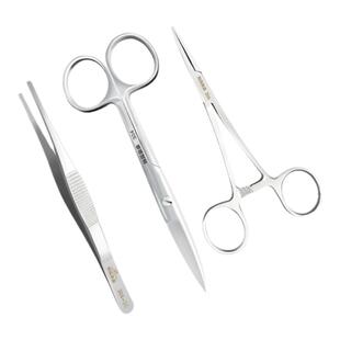 棉花朵朵医剪刀手镊子术医疗器械用工具医疗用品拆线家用精细剪子