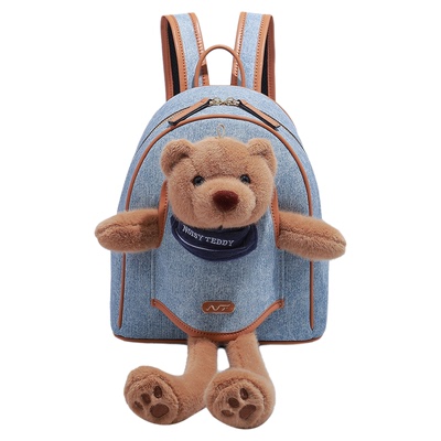 NOISYTEDDY可爱小熊公仔双肩包
