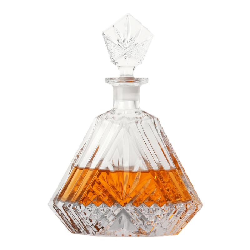 歐式水晶玻璃酒瓶高端醒酒器家用帶蓋密封洋酒瓶分酒器紅酒酒樽