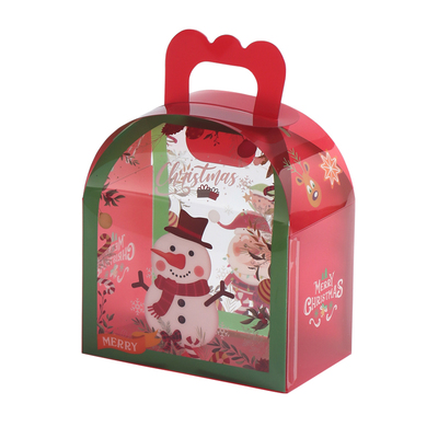 西点盒牛轧糖西点包装盒圣诞节