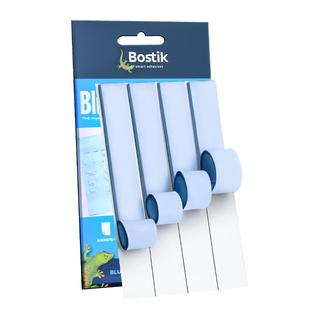 bostik蓝丁胶无痕胶模型耳机手机清理bluetack白丁胶不伤墙面固定气球照片墙专用蓝胶墙胶白色泥胶手办兰丁胶