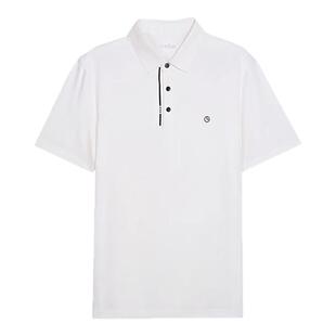 金利来夏季男士短袖polo衫冰丝亲肤透气高端商务带领T恤上衣男款