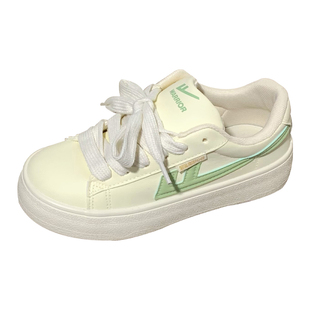 回力抹茶绿帆布鞋女春季新款百搭鞋子ins潮小众原创女鞋休闲板鞋