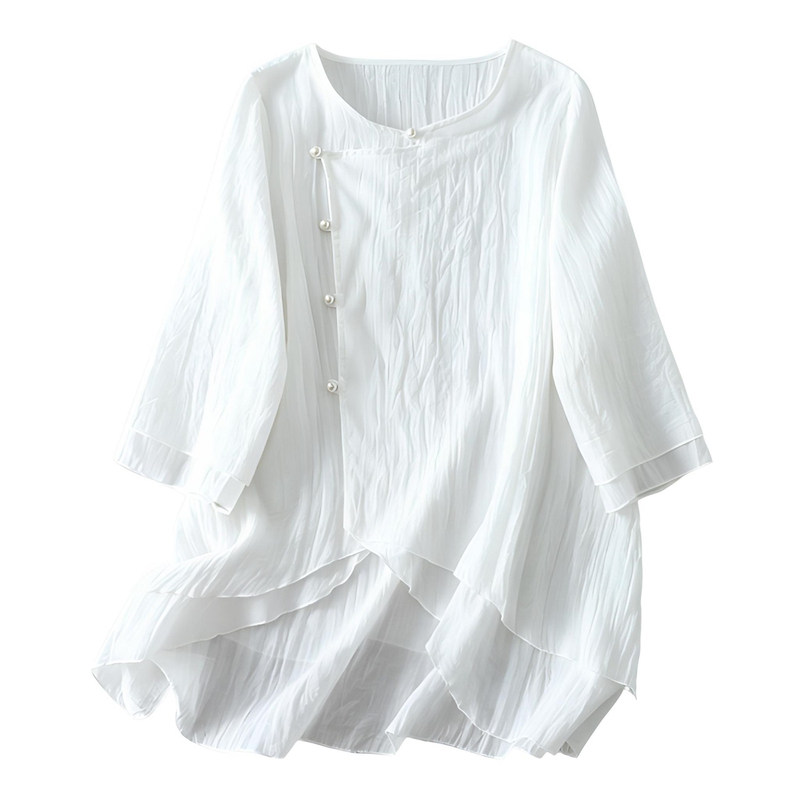 国风古装汉服二件套上衣+阔腿裤