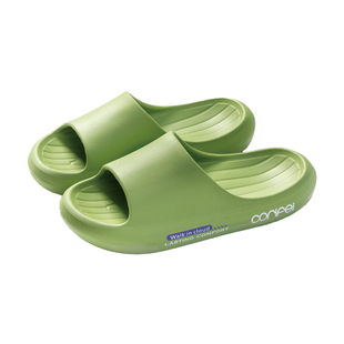 CORIFEI情侣加厚拖鞋防滑橡胶拖鞋家用洗澡浴室鞋室内软底踩屎感