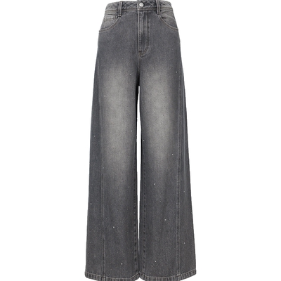 ONLY直筒裤长裤牛仔裤