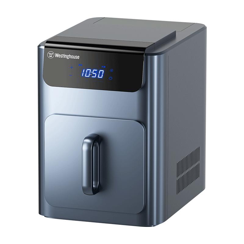 美國西屋制冰機家用實心方冰塊全自動小型商用宿舍擺攤便攜器25KG