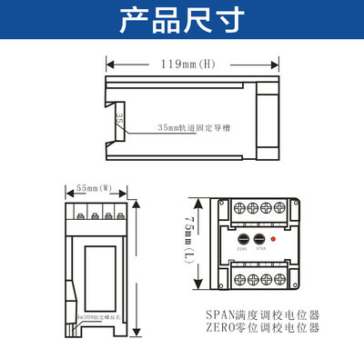 S3(T)-AD-1-55A4B PROI31C11PA-20YDD-I1进2出交流电流压变送器N3