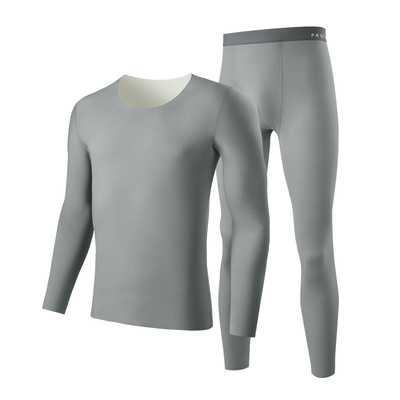 大嘴猴羽毛绒蚕丝发热保暖套装