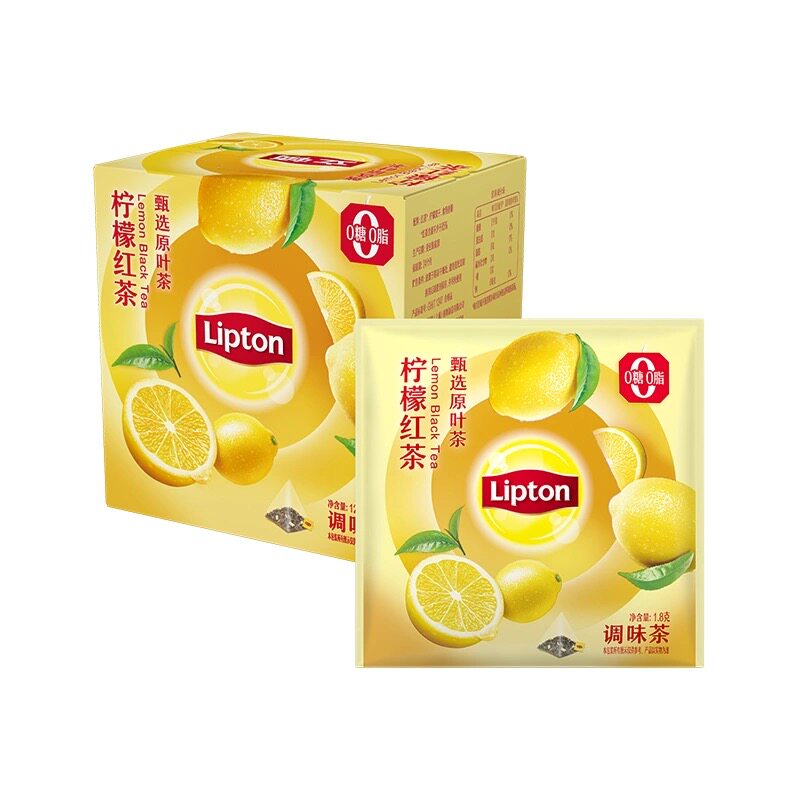 立顿柠檬红茶水果茶花茶热泡袋泡茶包花果茶立顿办公休闲水果茶包