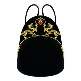 明制乌纱翼善冠飞鱼服中式汉服新郎圆领袍古风帽子儿童男锦衣卫帽