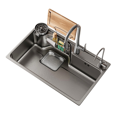 东鹏日式集渣水槽拉伸大单槽