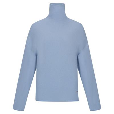 DTLANDO/商场同款25冬新品女装品质绵羊毛高领宽松纯色毛织上衣