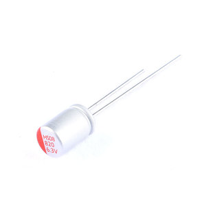 【优信电子】直插固态电解电容 820uF 6.3V 6.3*9mm 固态电容器