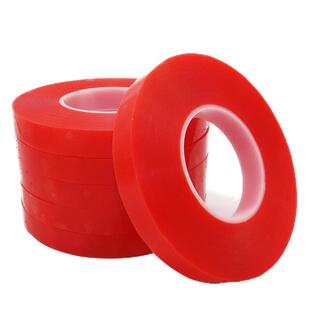 明慎无痕PET透明双面胶带4965LED电子铭牌固定高粘强力双面胶包邮